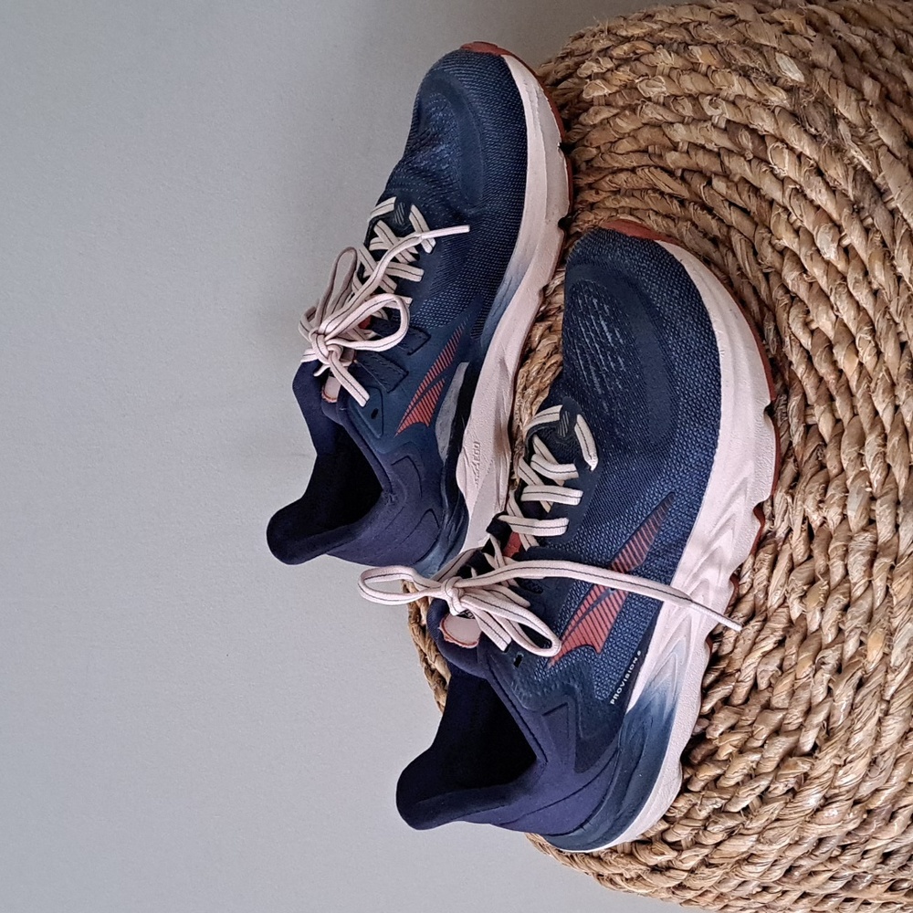 Altra Women's Navy Blue and Pink Athletic Running Shoes